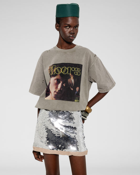 Mirror Sequin Skirt
