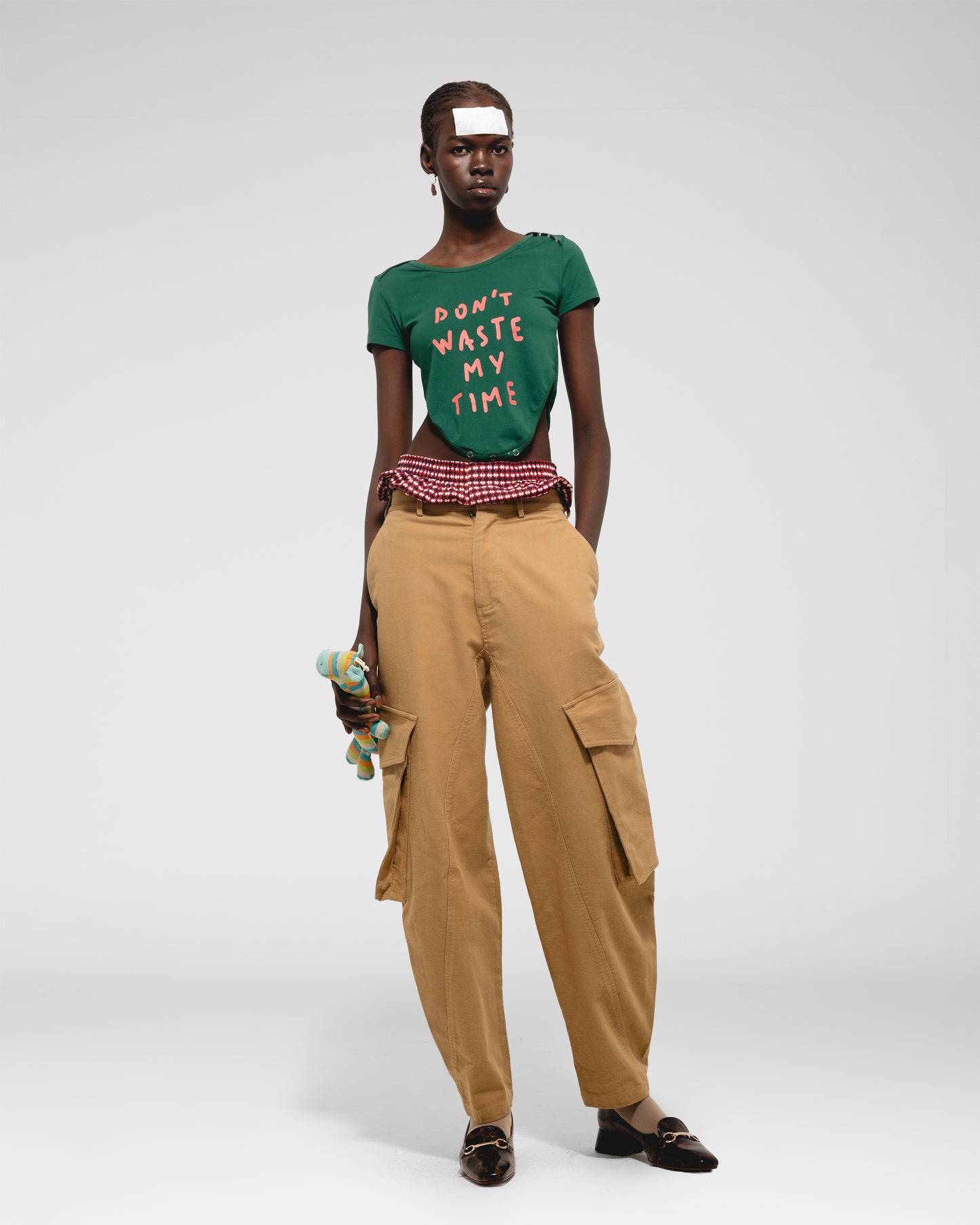 Don’t Waste My Time Cropped Tee