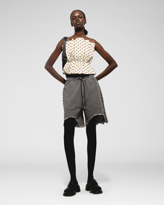 Polka Gathered Corset