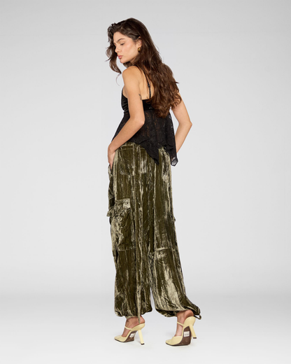 Moss Shine Pants