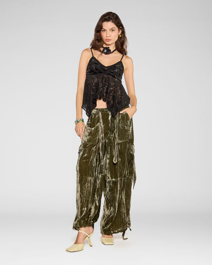 Moss Shine Pants