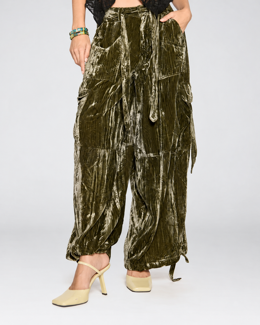 Moss Shine Pants