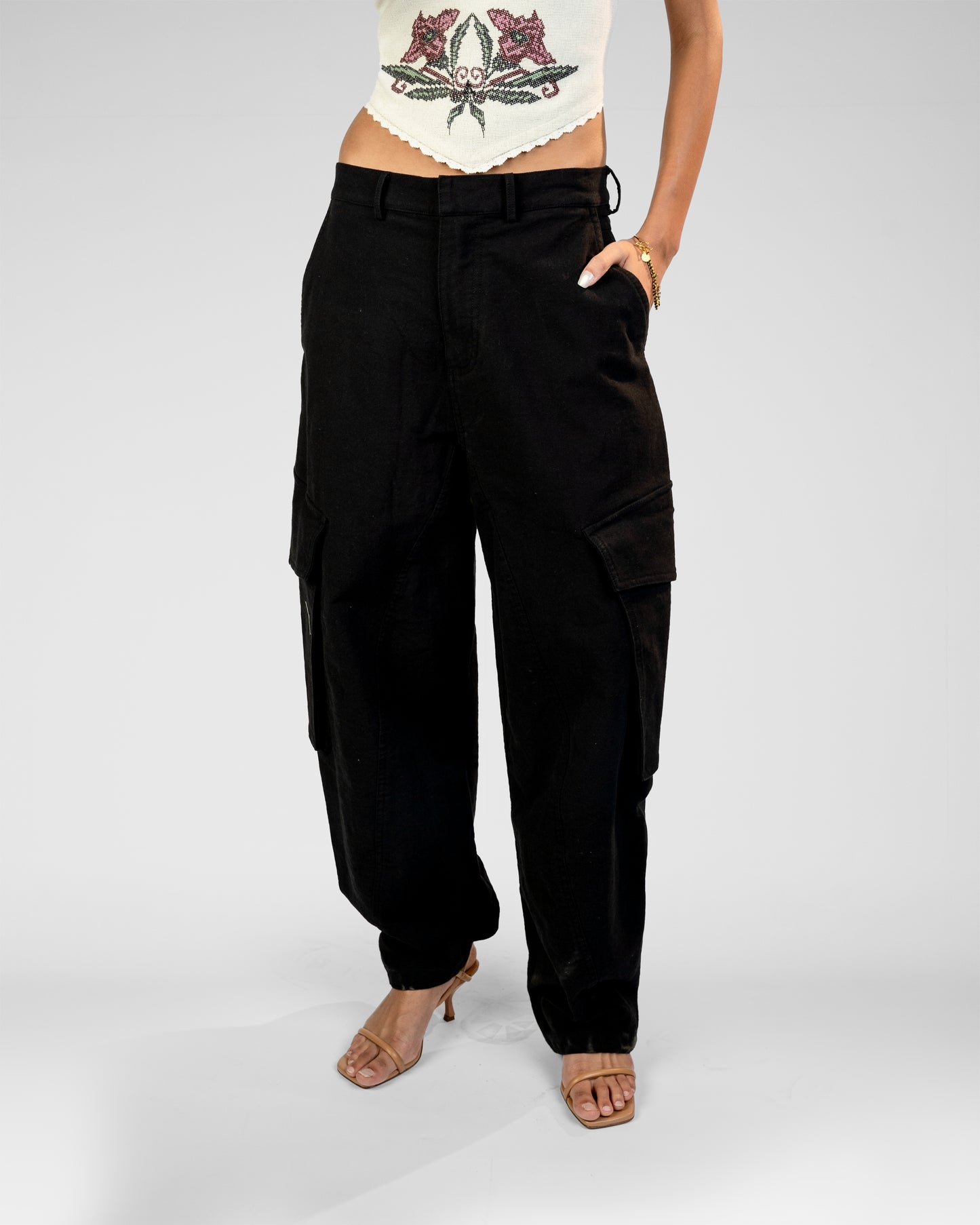 Sandstone Utility Cargo Pants