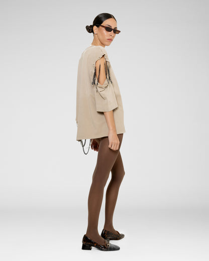 Asymmetric Chain Tee