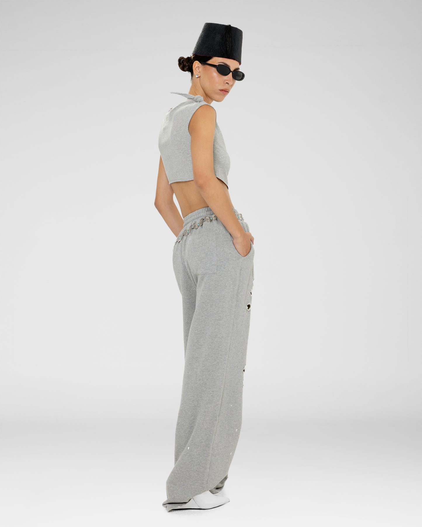 Side-Tie Crop Tee
