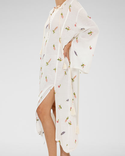 Wildflower Embroidered