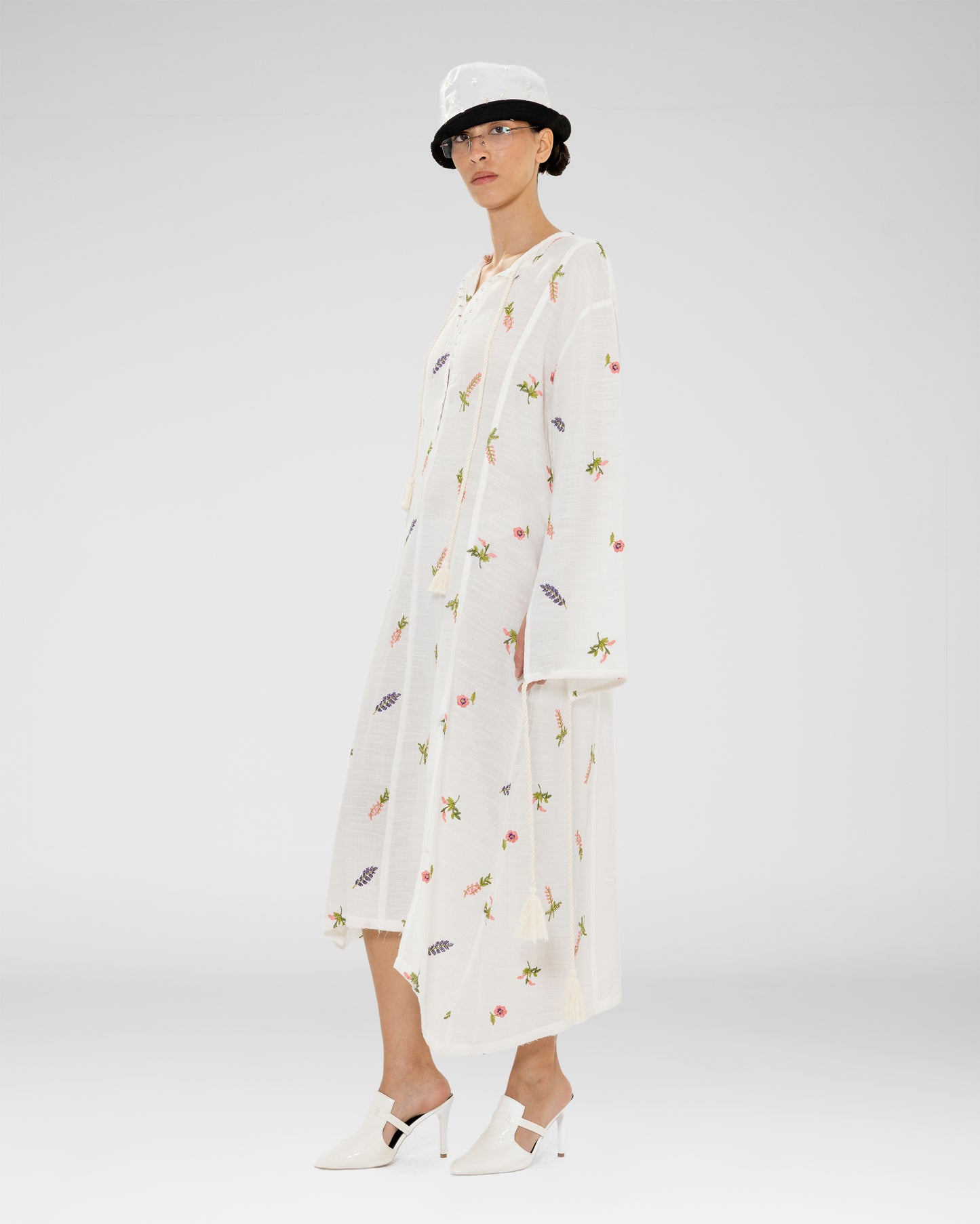 Wildflower Embroidered