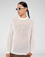 Capital Mesh Tee — White