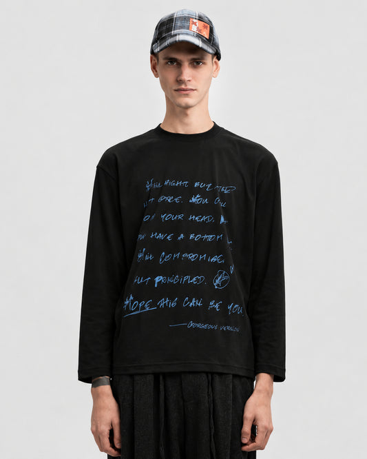 Margin Notes Long Sleeve T-shirt