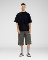 Heavyweight Oversized Tee in Black — Black