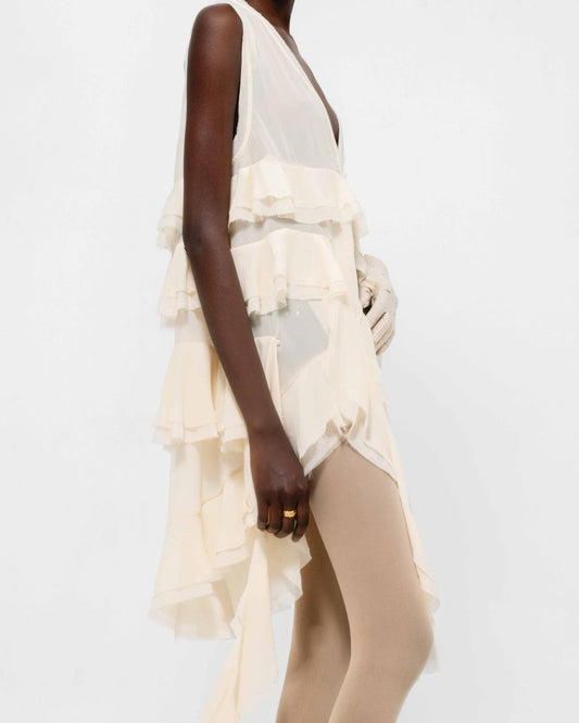 Asymmetric Ruffle Layer