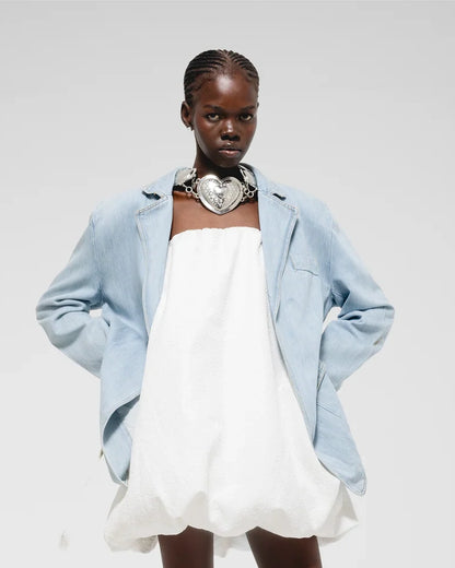 Airy Washed Blazer