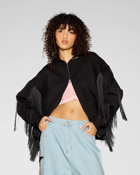 Fringe Noir Jacket