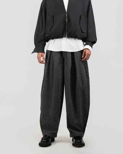 Ultra-Wide Pleated Pants