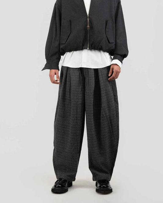 Ultra-Wide Pleated Pants