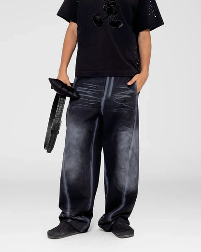 Shadow Wash Wide legs Pants