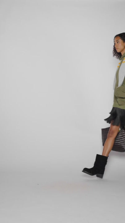Olive Track Zip Jacket