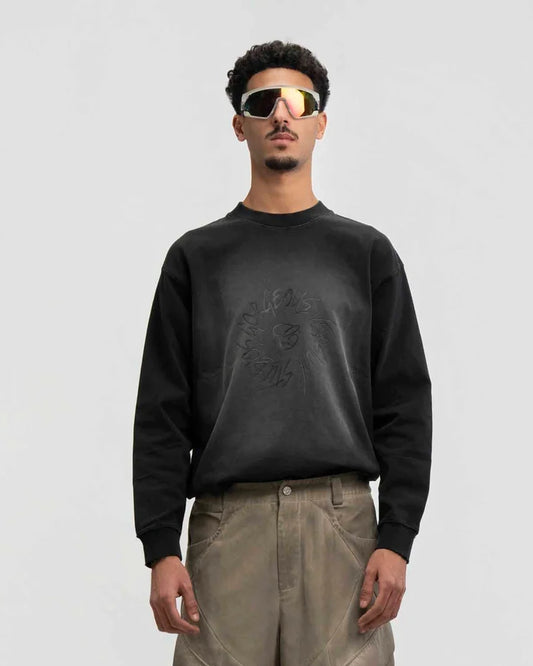 Faded Crest Sweatshirt