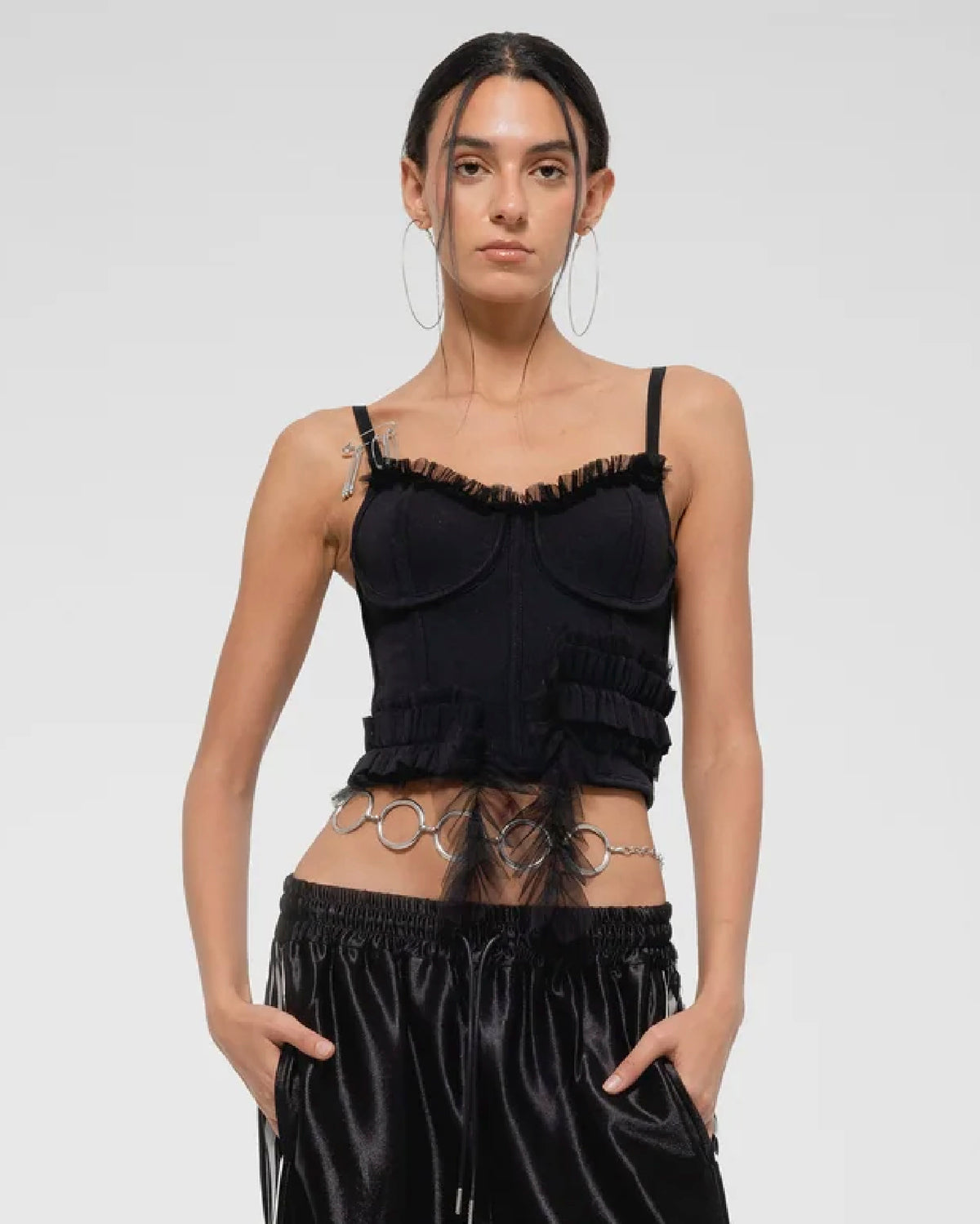 Lace-Up Top