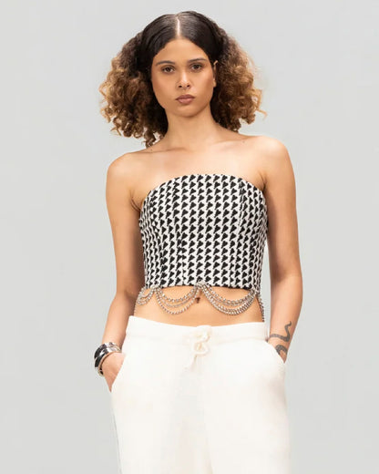 Linked Pattern Corset