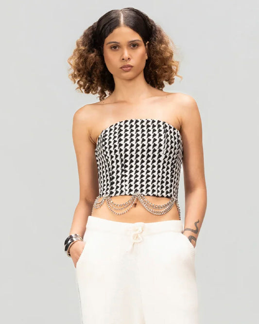 Linked Pattern Corset