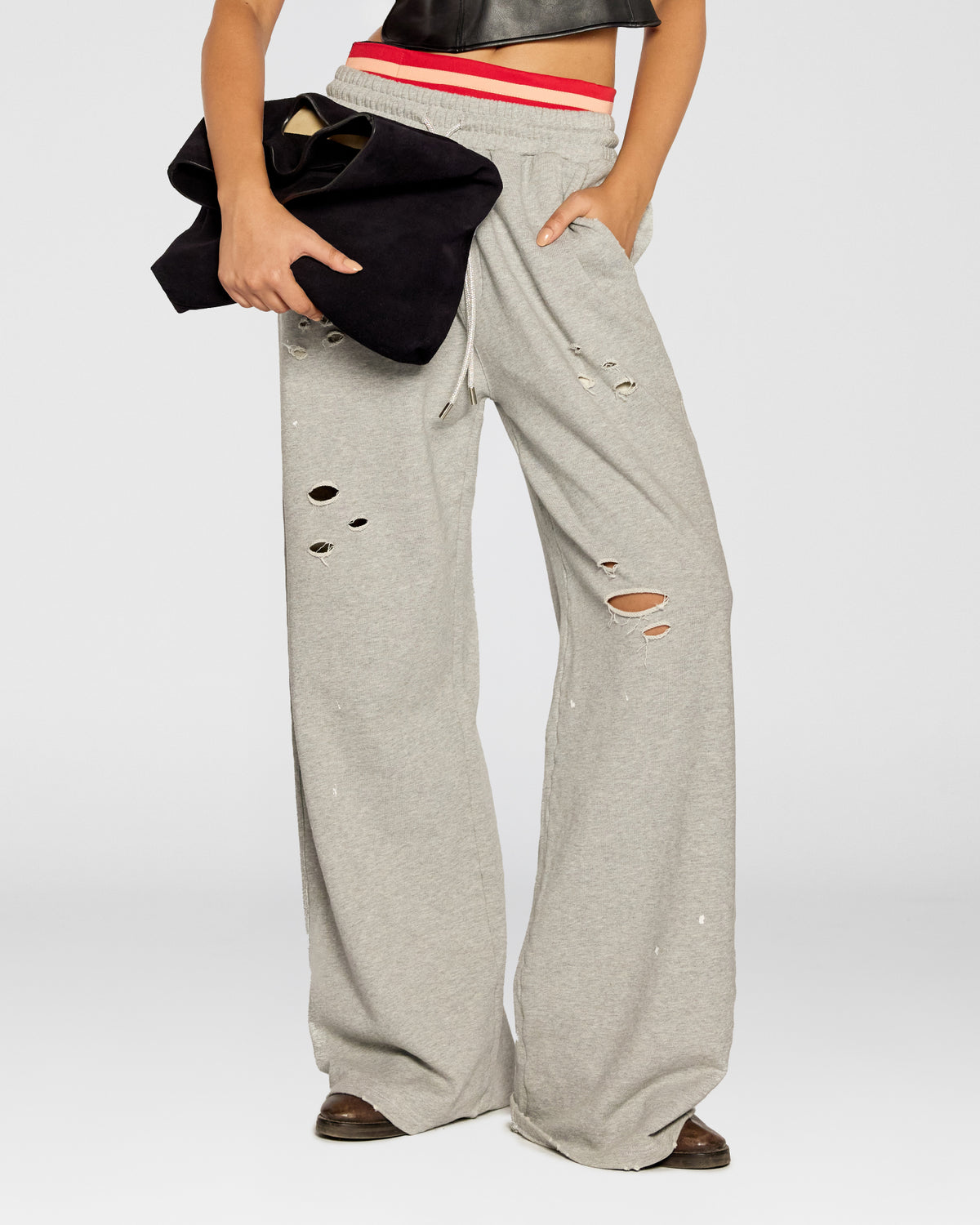 Distressed Lounge Pants