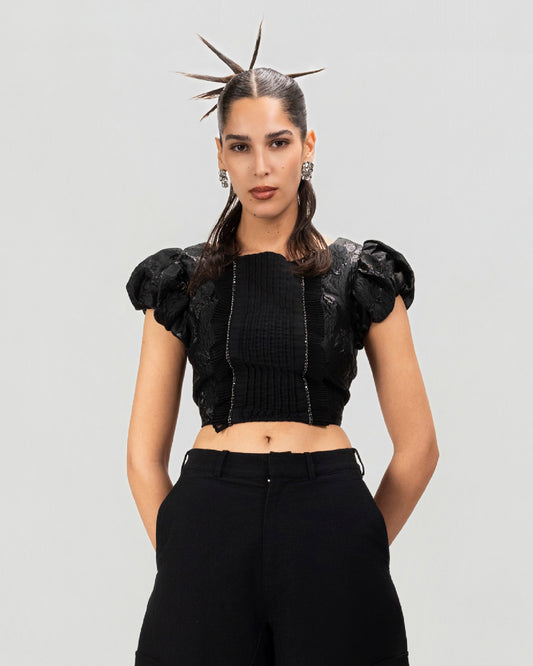 Nightfall Lace Crop Top